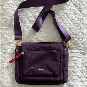 Elegant Purple Crossbody Bag